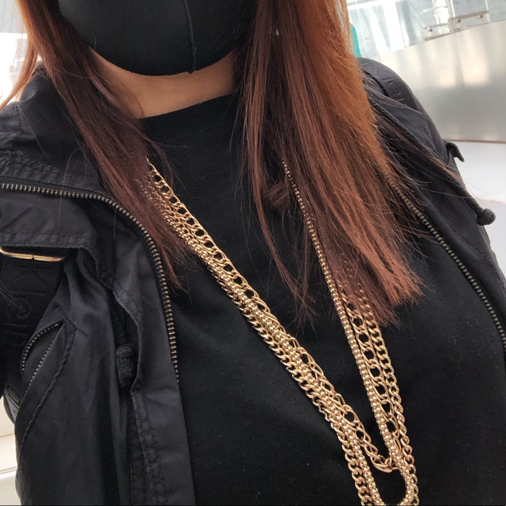 Gold Rope necklace ⚡️ - Picture 2 of 5